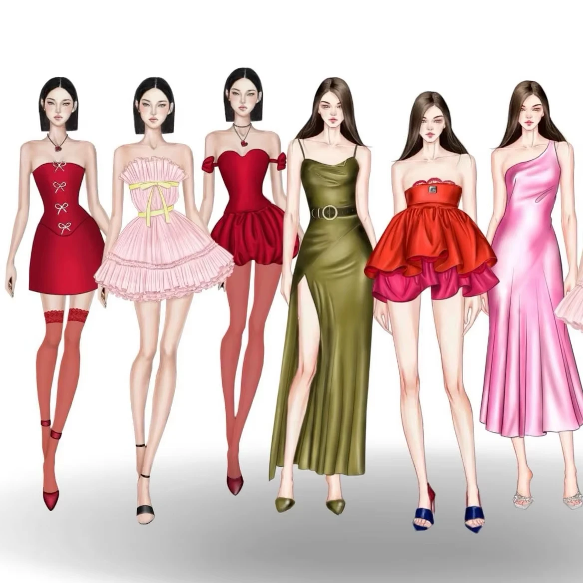 OEM ODM Custom Clothing Manufacturers Customized High quality Casual Dresses Clothing Design Service Women Made Dress Custom