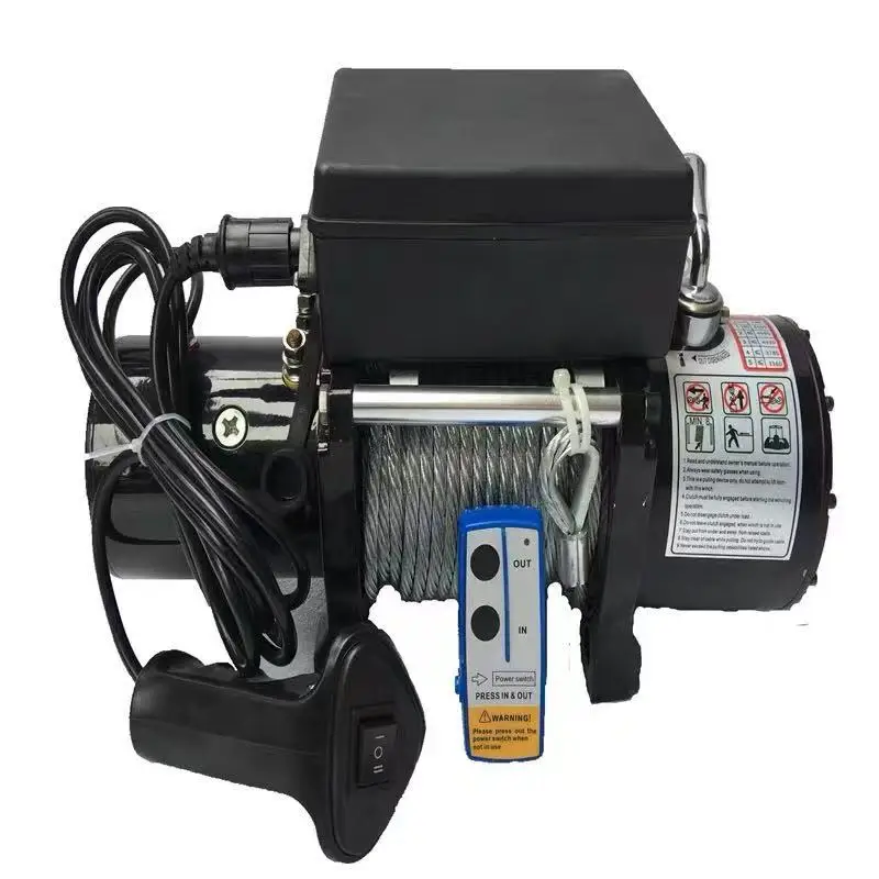 Maanufacturer direct sales 12V 24V heavy duty electric winch