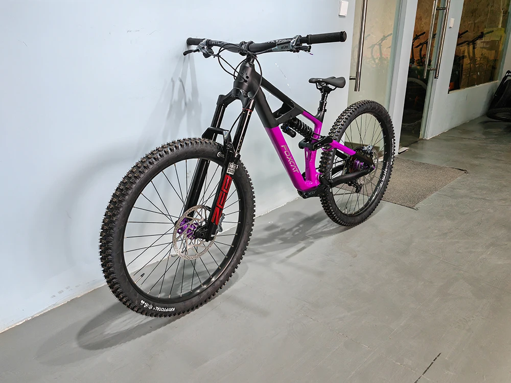 2024 FOXCAT 29-дюймовый горный велосипед с мягким хвостом полной подвеской 27 5 MTB гоночный гидравлическими тормозами для взрослых