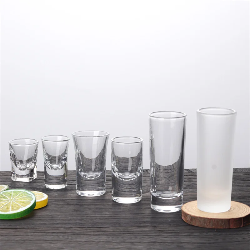 Shot Glasses Bulk 2 oz Heavy Base Shot Glass Set Mini Clear Cups Small Drinking Glass Tequila for Vodka Whiskey Liquor
