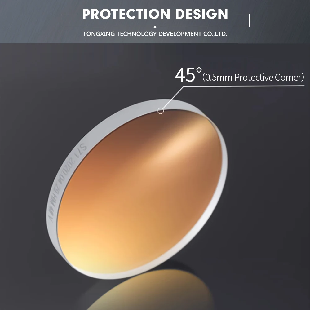24.9x1.5 27.9x4.1 Higher Cost Performance Fiber Laser Cutting Protective Lens Glass Window