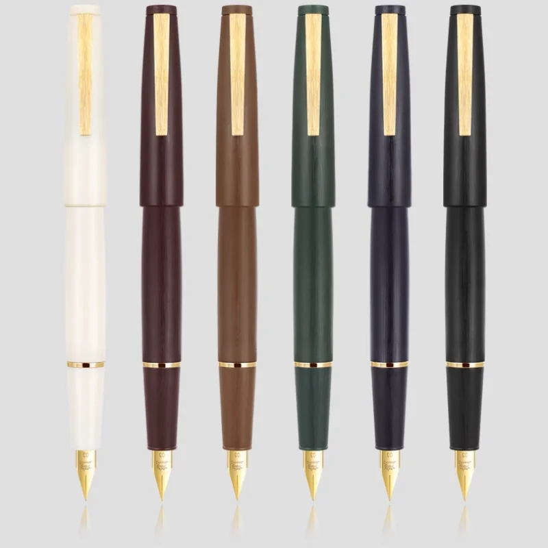 Jinhao 80 оранжевая перьевая ручка из углеродного волокна для школы