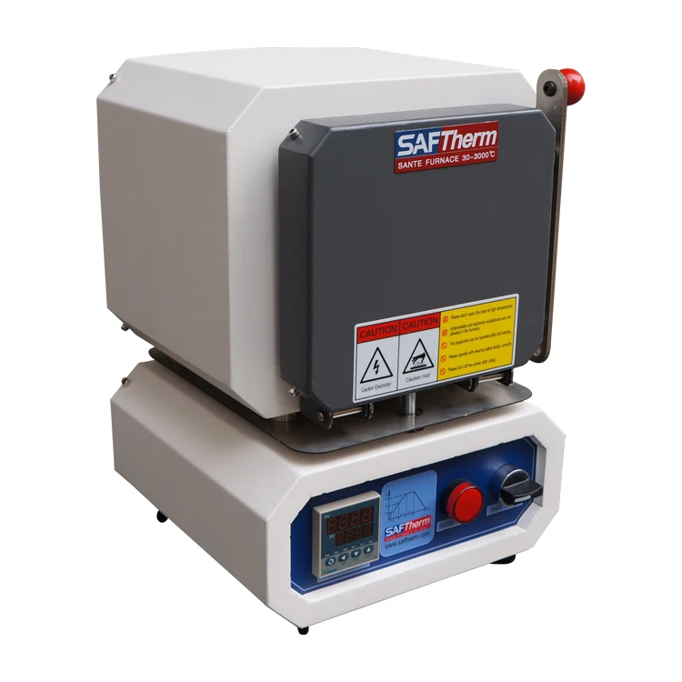 1400C высокотемпературная Стоматологическая лабораторная вакуумная печь, жаростойкая печь, стоматологическая кастинговая печь