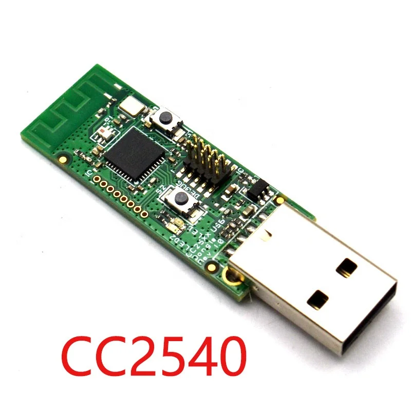 Wireless Zigbee CC2540 Sniffer Bare Board Packet Protocol Analyzer Module USB Interface Dongle Capture Packet Module