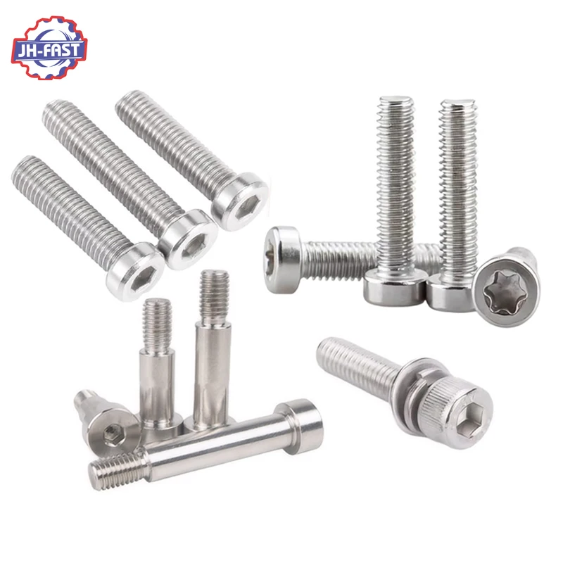 Stainless Steel A2 A4 304 316 Din 912 Allen Bolt M2 M2.5 M3 M4 M5 M6 M7 M8 M10 Hex Socket Head Cap Screw Inner Hexagon Screws