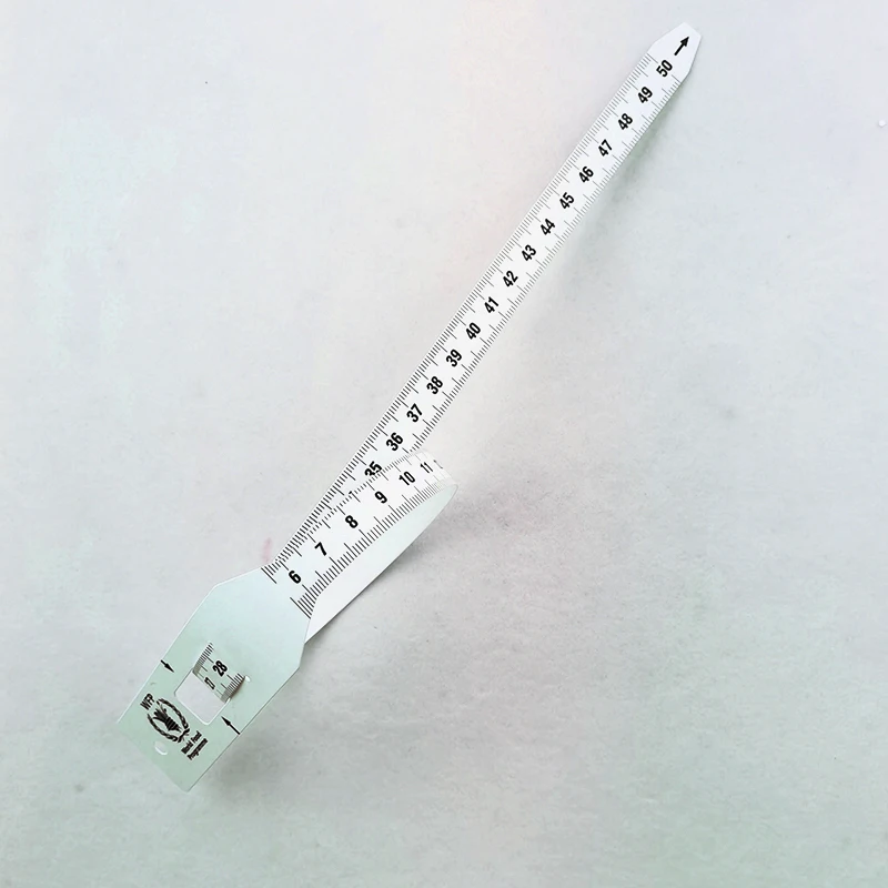 white muac measure tape mid upper arm measuring tape 50cm