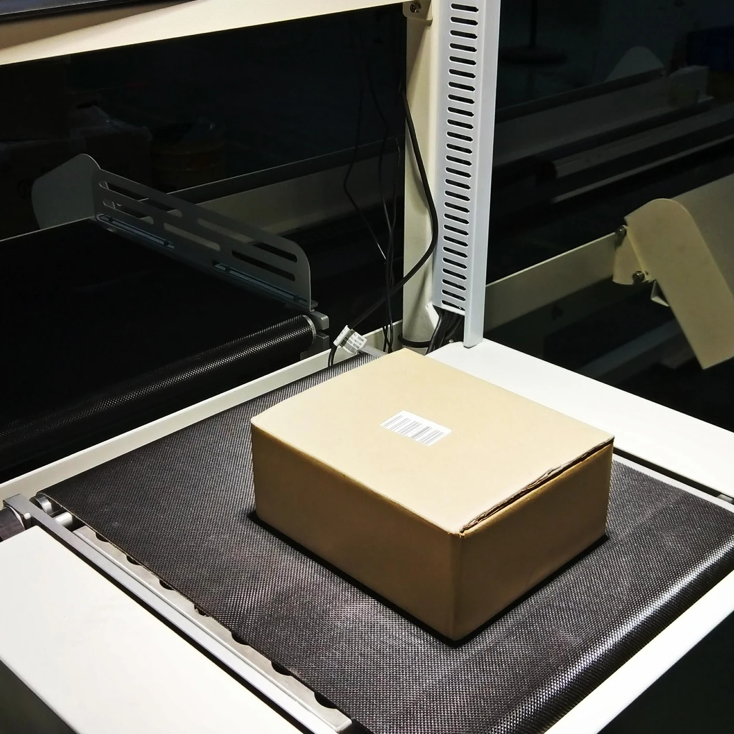 GOSUNM Network e-commerce Parcel Dimensioning Weighing Scanning and Sorting Machine DWS with Sorter Bin