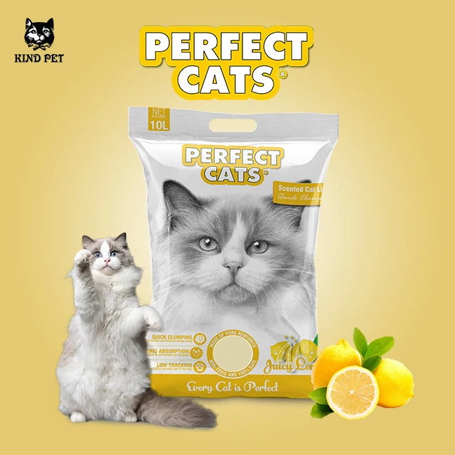 0.5-4mm 10L Super Odor Control Economical Cat Litter Filler for Cat Toilet