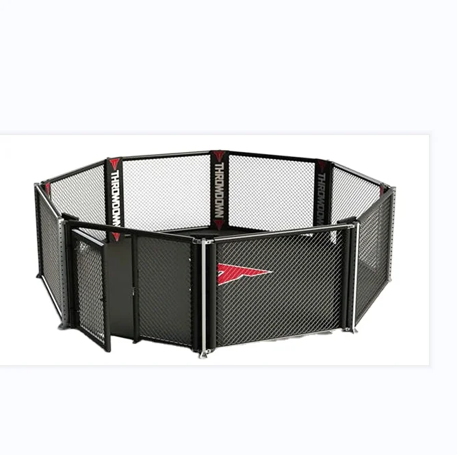 International standard octagon cage MMA   panel kick boxing cage for sale