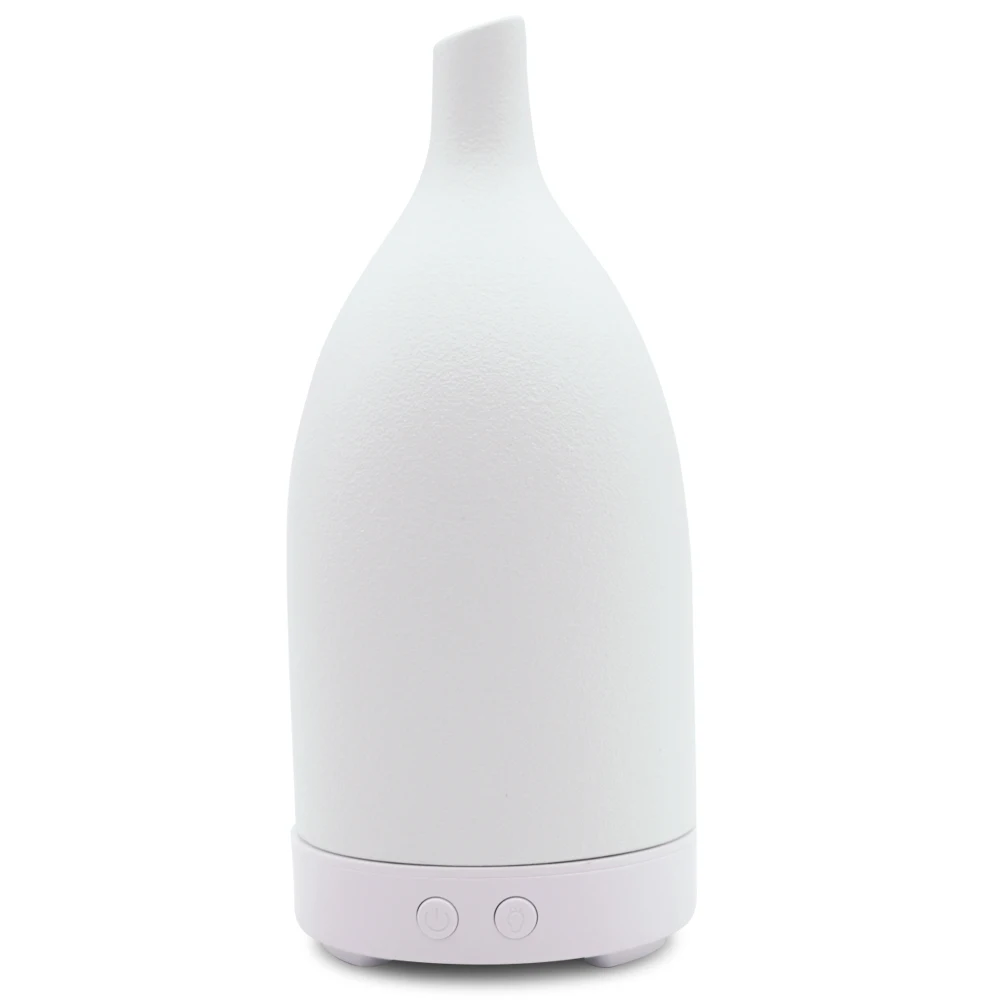 2024 New Mini Portable Mist Diffuser Humidifier With ceramics Color Led Light 300ml Mini Humidifier