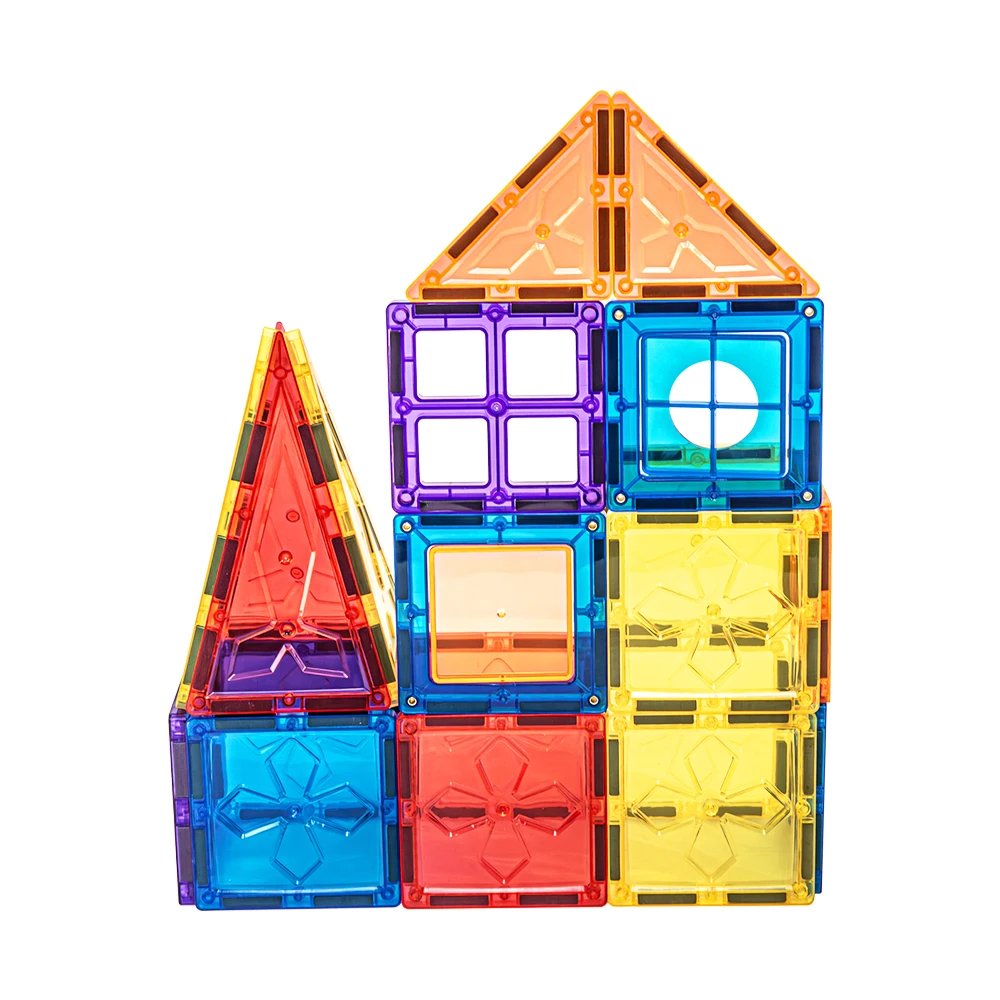 Explosive New Children Educational DIY Toy Magnetic Building Block Magnetic Tiles