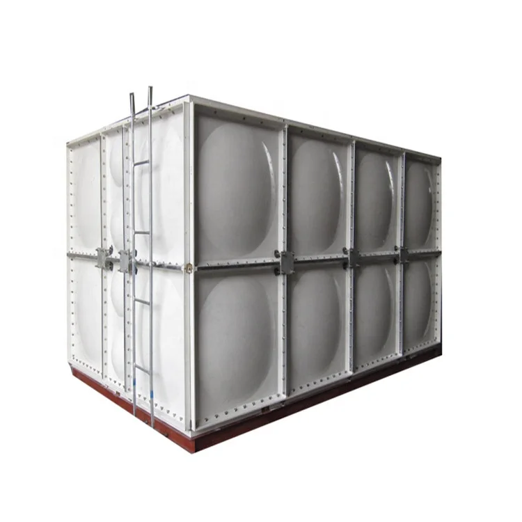 customized big capacity FRP panel bolted assembled water tank for fire fighting water storage