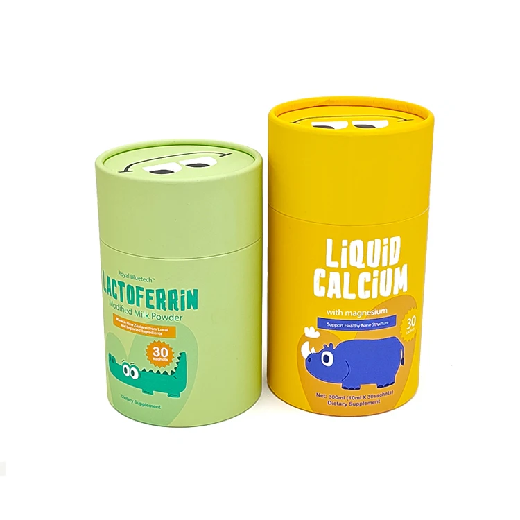 Customized Luxury Personalized Design Colorful Packaging Cylinder Recyclable Cardboard Manufacturer Wholesale Paper Tubes