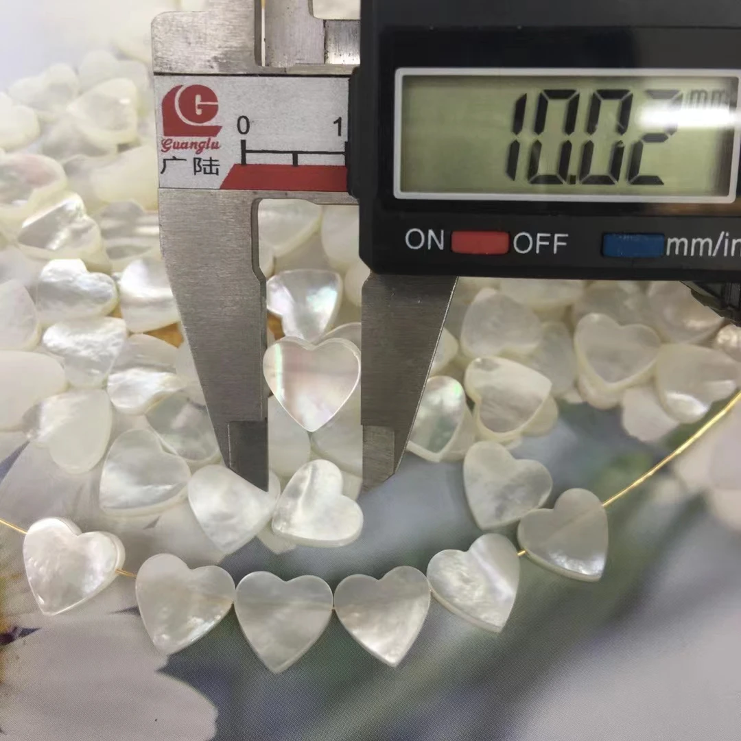 Star shell pearls  Full drilled Fresh water shell beads heart beads for DIY jewelry