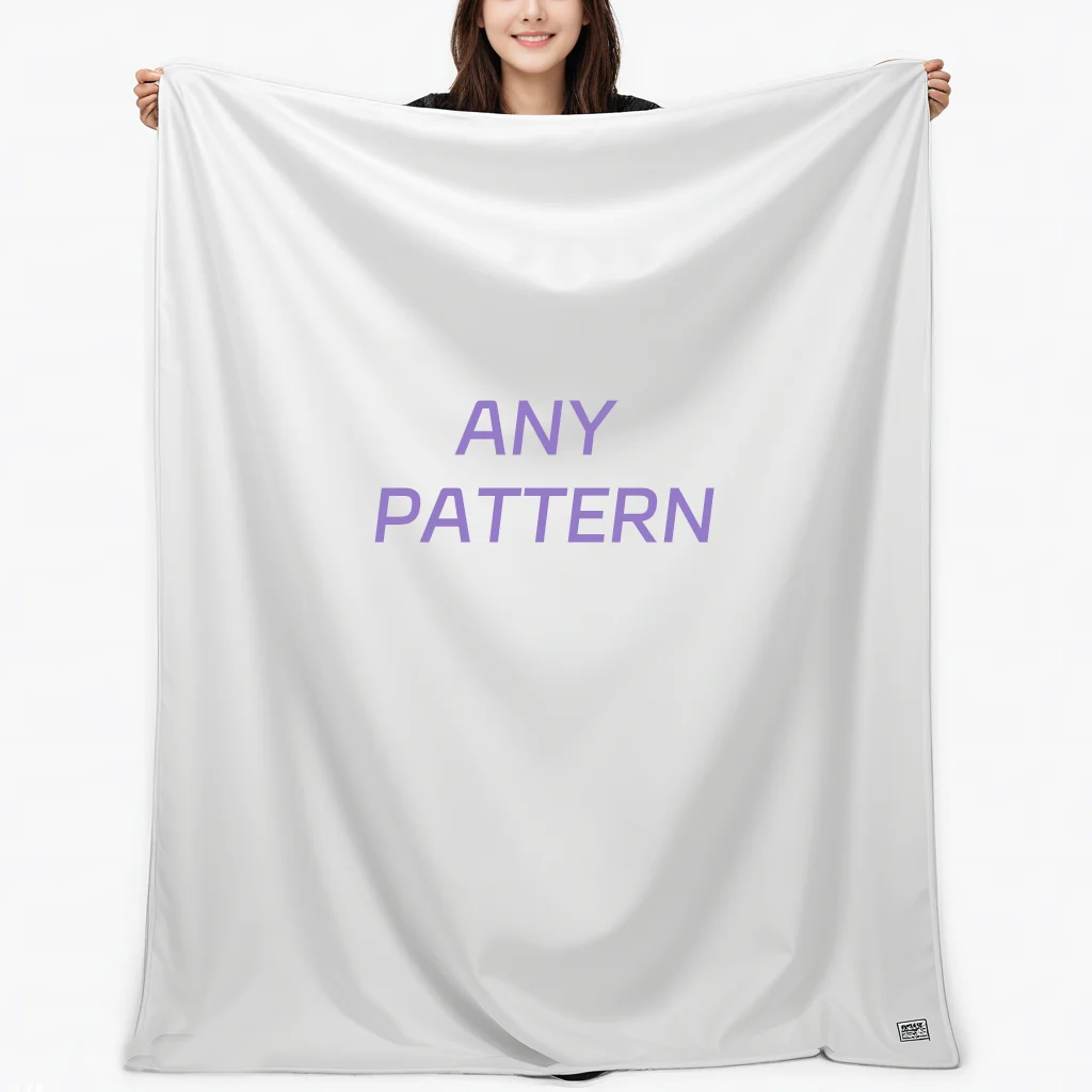 Custom Printing Cozy Soft Thick Oversized Sherpa Fleece Luxury Throw weighted Blankets For Winter