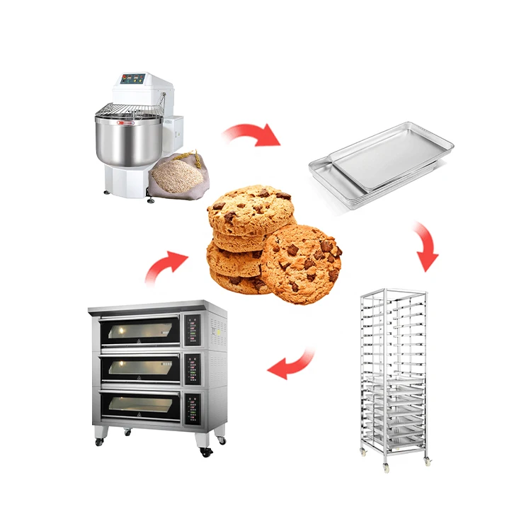 One Stop Solution Bakery Equipment Baking Machine Commercial Bakery Baking Oven