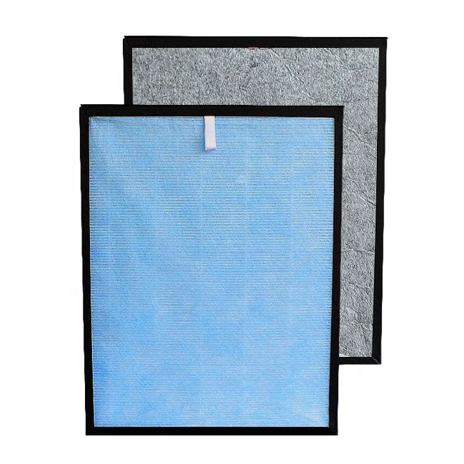 Sanyo ABC-FKH15B ABC-AR15 ABC-HP14 Replacement HEPA Activated Carbon Air Purifier Filter