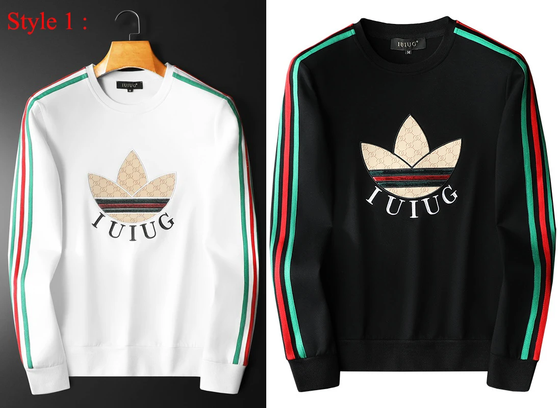 Design High Quality Cotton Oversize Crewneck Sweatshirts Brand Luxury Long Sleeve Sweatshirt