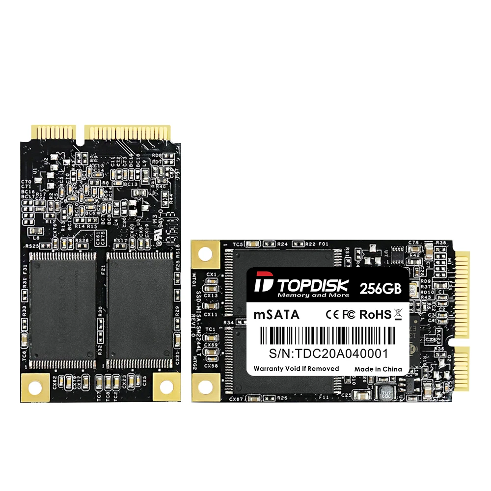 Topdisk M310 Cheap Small Fast Speed SATA III 6Gbps Internal Hard Drive mSATA SSD 128GB 256GB 512GB 1TB