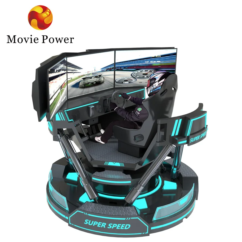 racing simulator motion hydraulic driving simulator 6 dof motion platform  entertainment machines driving simulator for sale