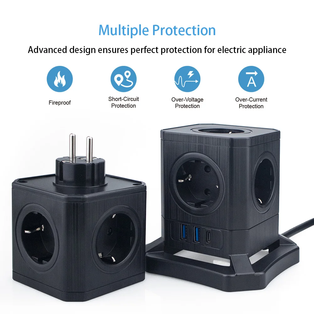 popsocket Individually switched sockets  can control the power to each socket independently