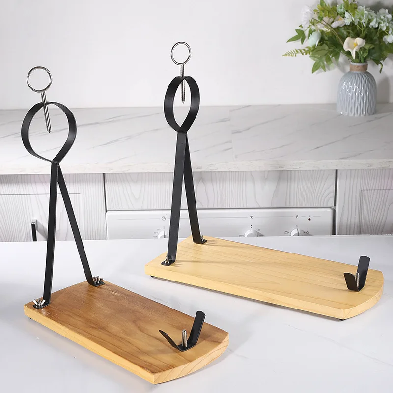 Home Hanging Ham Rack Spanish Models of High-quality Pine Simple Ham Rack Leg of Lamb Holder Slicing Rack Factory Direct Sale