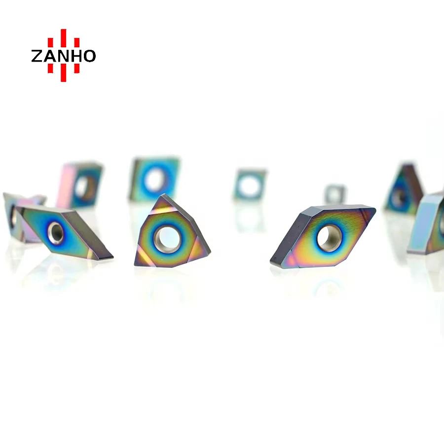 ZANHO wholesale carbide turning inserts DNMG15060404-GH DNMG150608-GH DNMG150612-GH FOR Hard materials  HRC<68