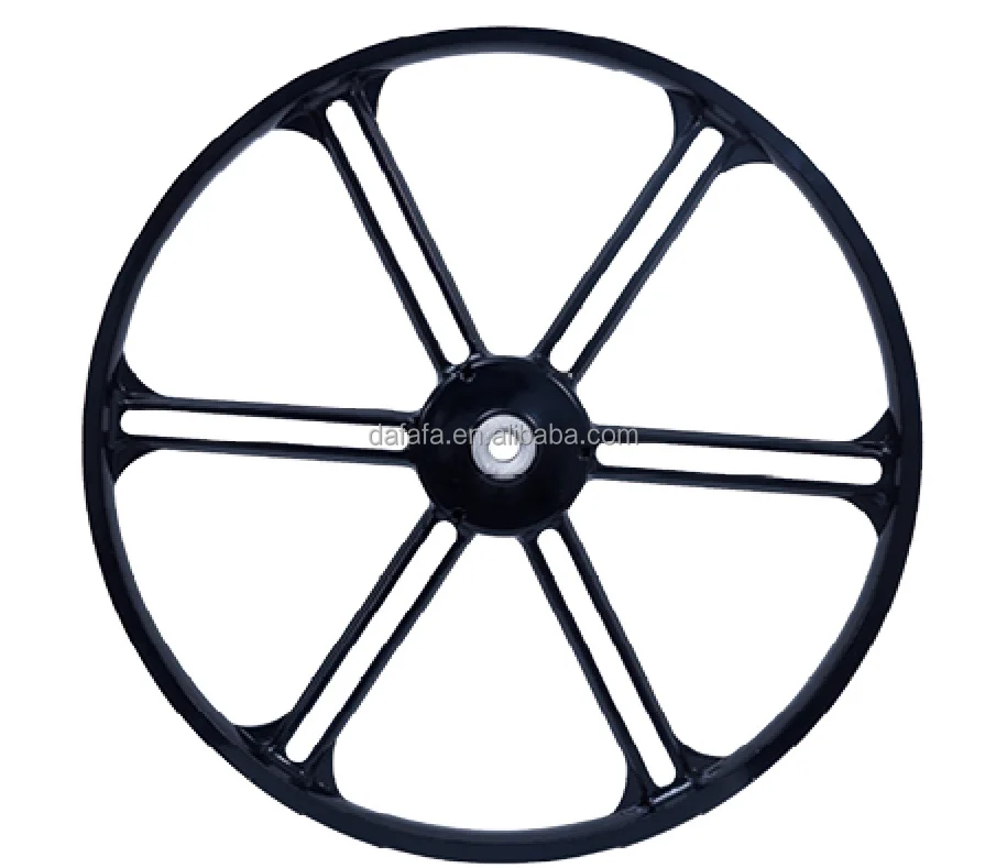 Light Drum brake solid tire 24 inch bike rim China  integrated 12 spokes light weight magnesium alloy folding bicycle wheel rim