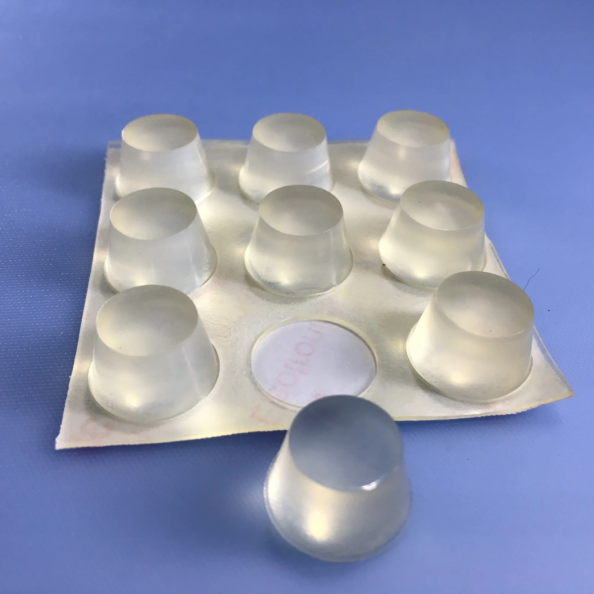 Sound Dampening Adhesive Transparent Rubber Pads Feet Clear Soft Close Drawer Cabinet Door Bumpers