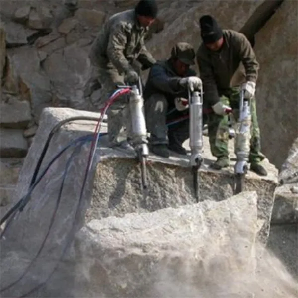 Diesel hydraulic stone splitter concrete demolishing machine