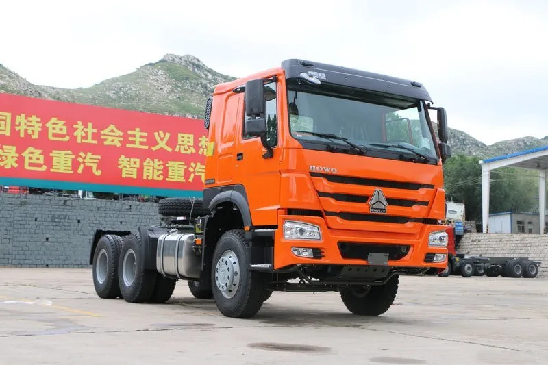 Sinotruck heavy duty tractor truck transport truck 420hp Howo 6x4 tractor truck for sale