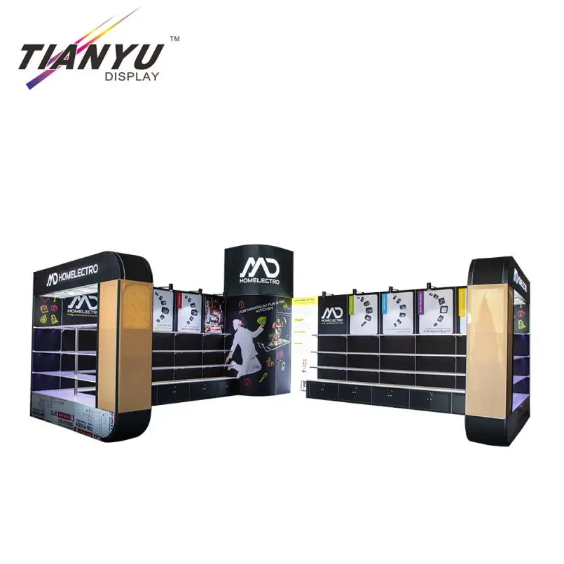 Aluminum Frame With Fabric Graphics Dj Booth Portable Led Pixel