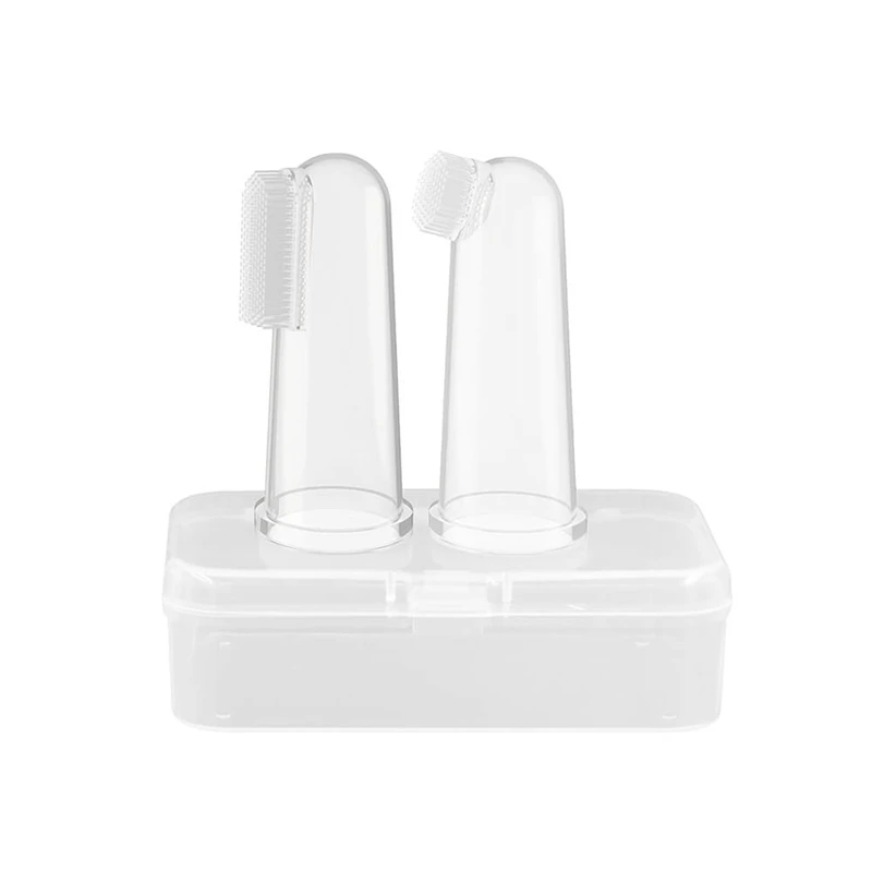 
Finger Toothbrush for Dogs Silicone Baby Toothbrush Kids Finger Toothbrush 