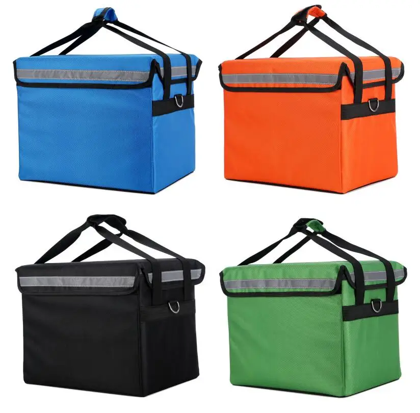 62L/80L large takeaway backpack lunch food pizza delivery incubator ice bags waterproof refrigerated insulation