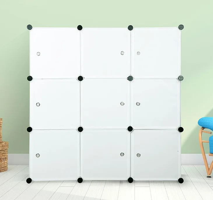 Modern Design Portable Foldable PVC Wardrobe Organizer Bedroom Closet Rack for Clothes Multilayer Collapsible Clothes Storage