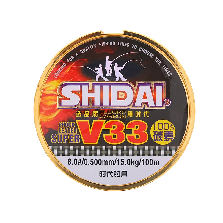Japan 100% Fluorocarbon Super  Anti-abrasion Fishing Line