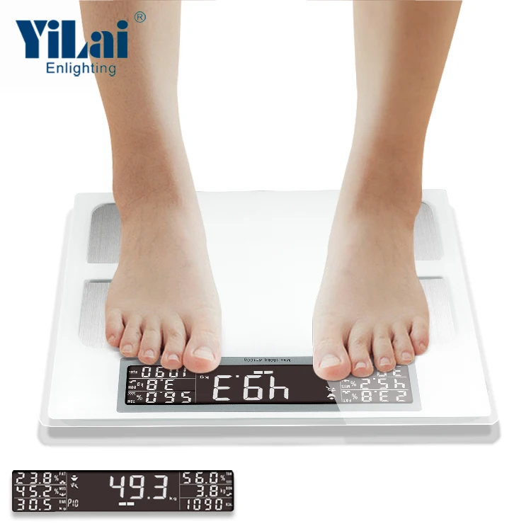 200kg large platform Wholesale Super Big LCD body composition scale bathroom weighing scale