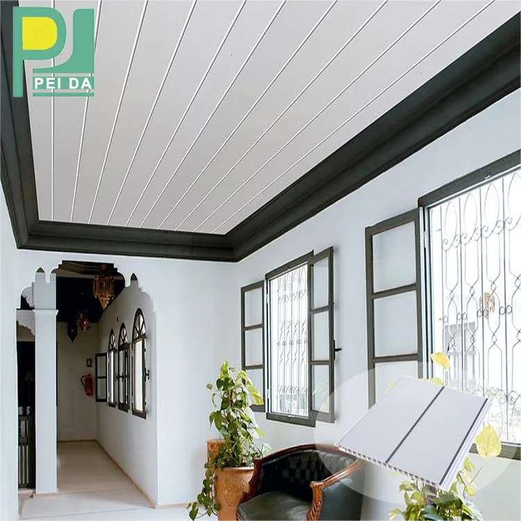 Cheap Price Laminated Plastic Wall Panel Pvc Ceiling For Eaves