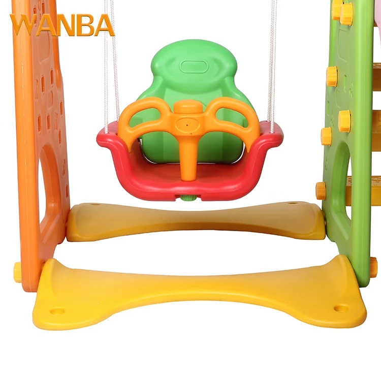 Attractive Price New Type Outdoor 1pc Bus Slide And Swing Set/Plastic Swing Seat