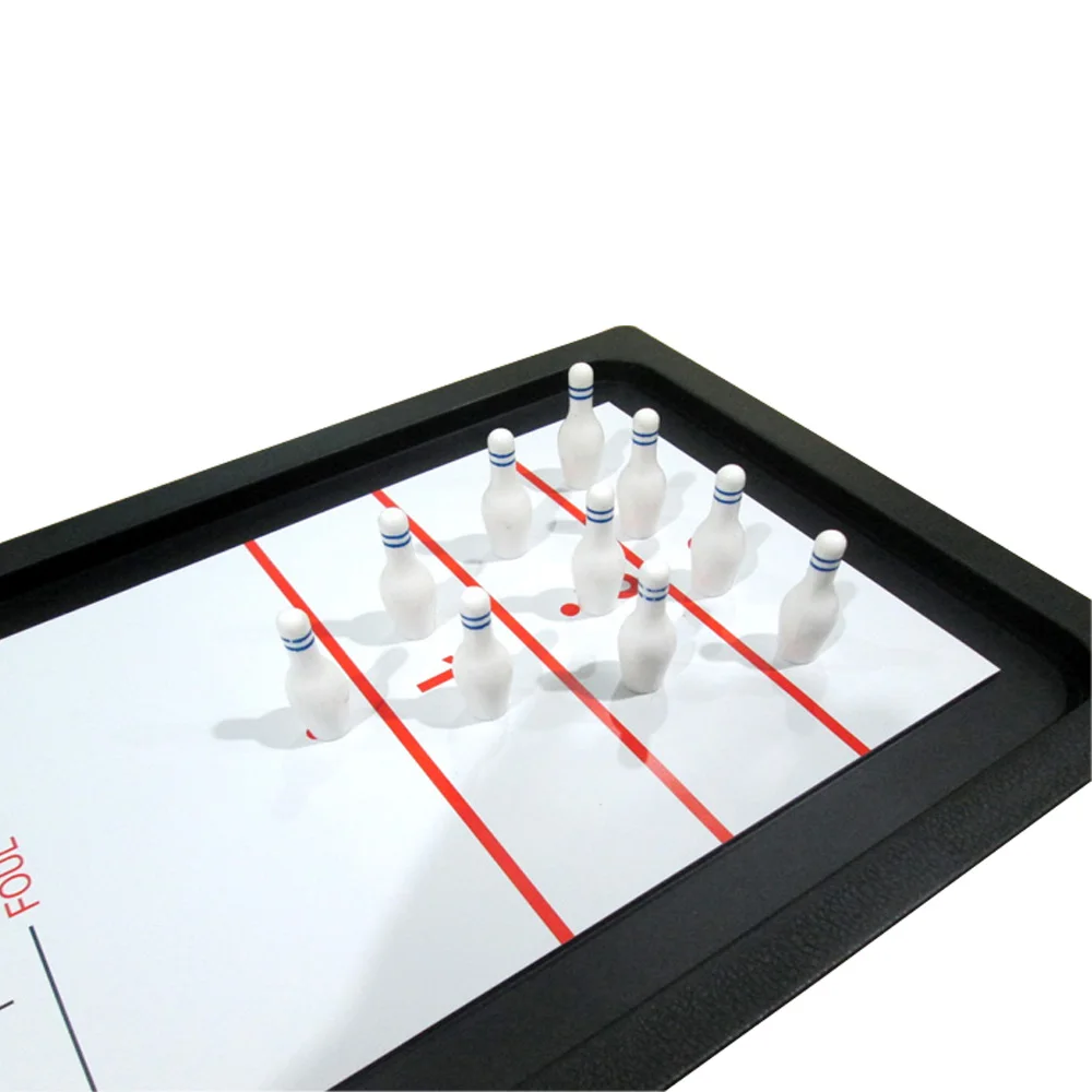 3 in 1 Curling  Bowling and Shuffleboard Game for Kids & Adults