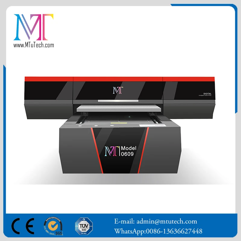 MT Refretonic UV Flatbed printer MT-UV6090pro metal glass  printing machine