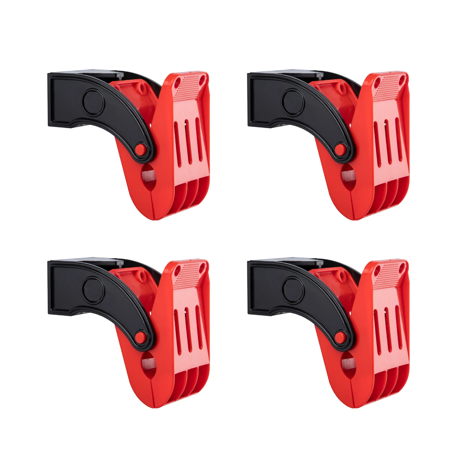 Professional 4pcs Car Mat Wall Mounted Clip Car Floor  Yoga Mat Clip Foot Mat Cleaning Hook For Car Washing