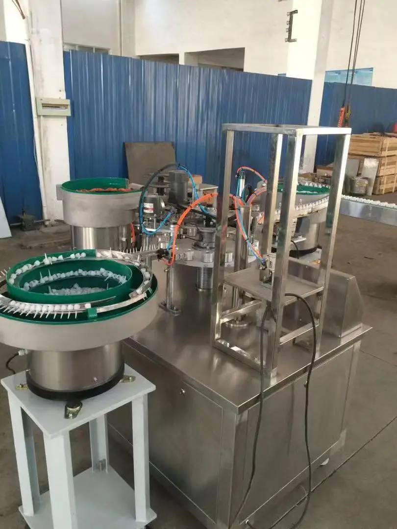 Cyanoacrylate adhesive 502 super glue liquid filling and capping machine for plastic bottle