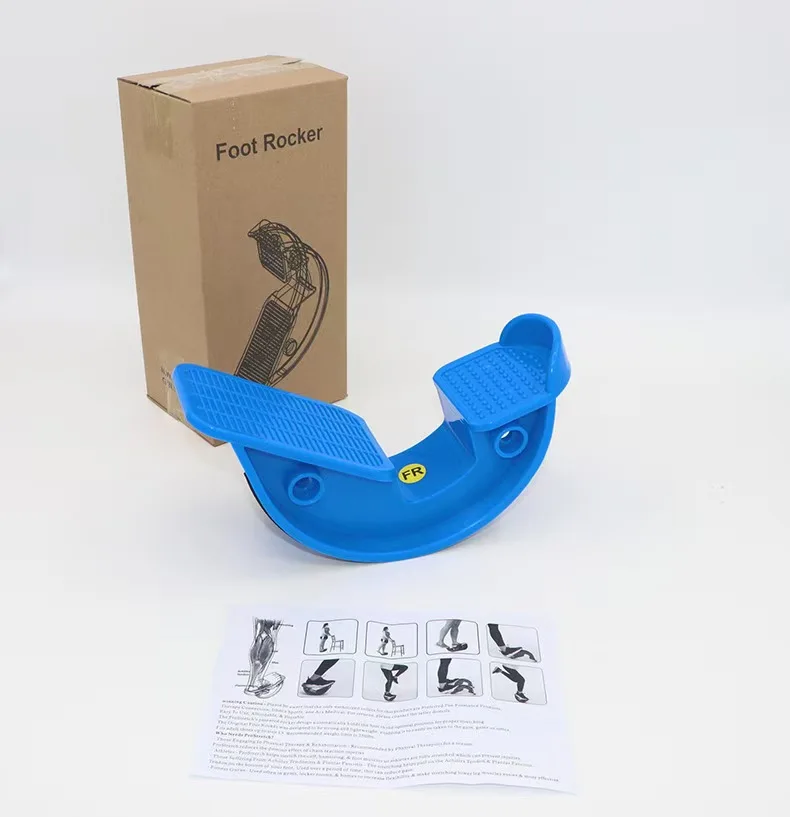 Home Fitness Foot Rocker Calf Stretcher wheel balance training
