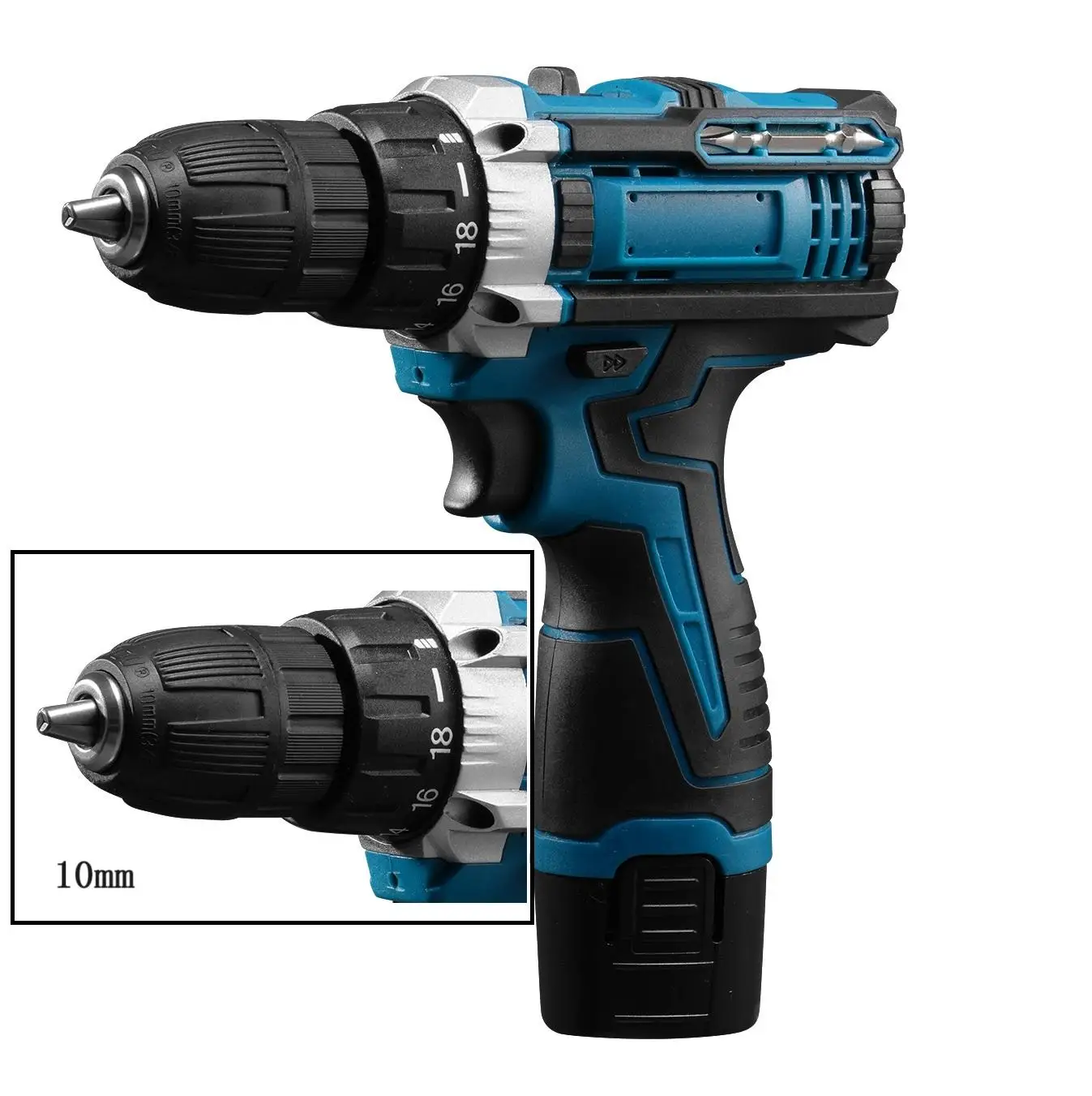 Portable 12V 300W Cordless Electric Drill Handheld Mini Machine Impact Lithium Battery Tools Set Wood Application OEM Supported