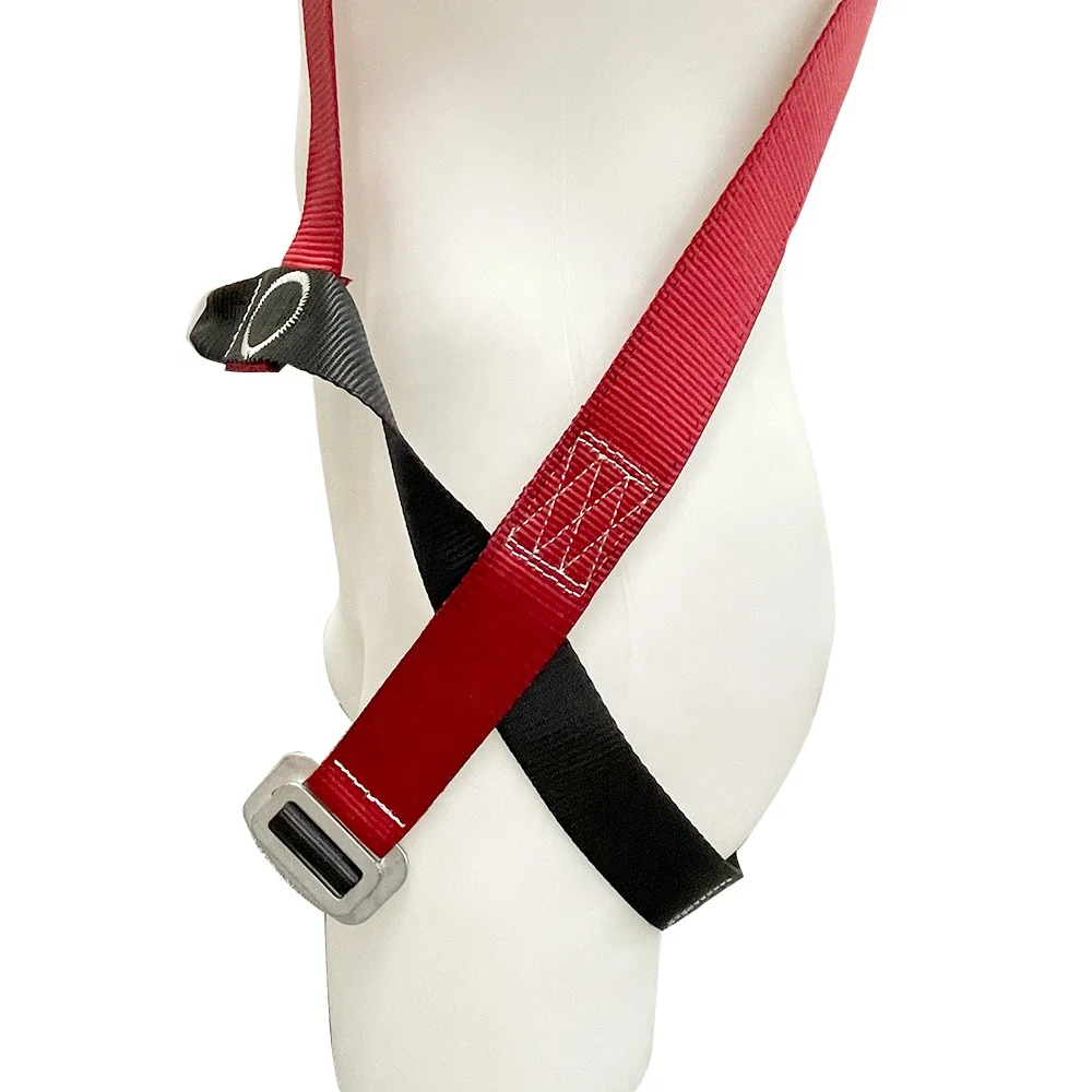 Factory Manufacture Outdoor Tree Climbing Rescue Full Body Harness Fall Protection Equipment Adjustable Construction Safety Belt