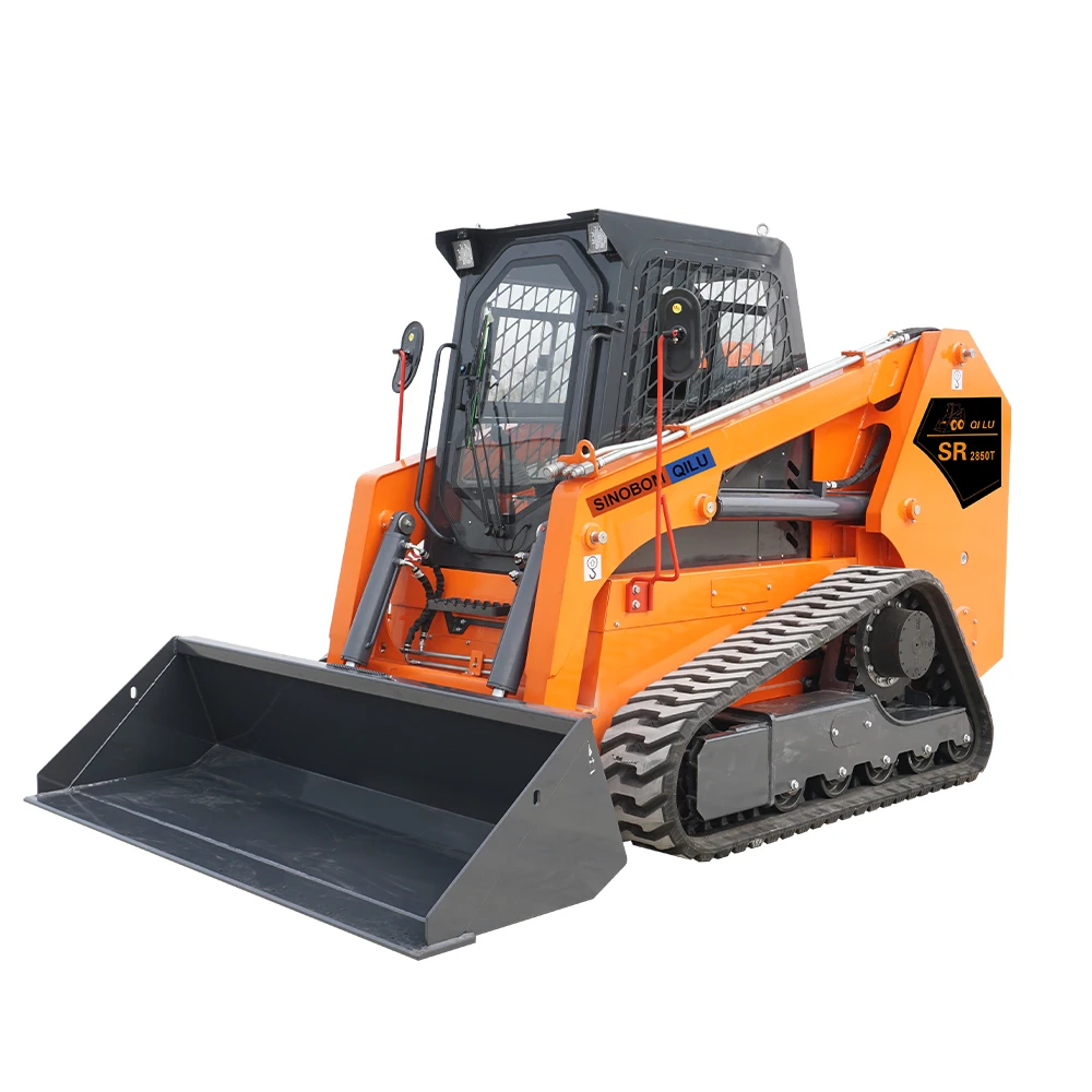 Baolu 2850 Direct Selling Track Skid Steer Loader Various Engines Epa   Factory Price Skid Steer Crawler Skid Steer Loaders