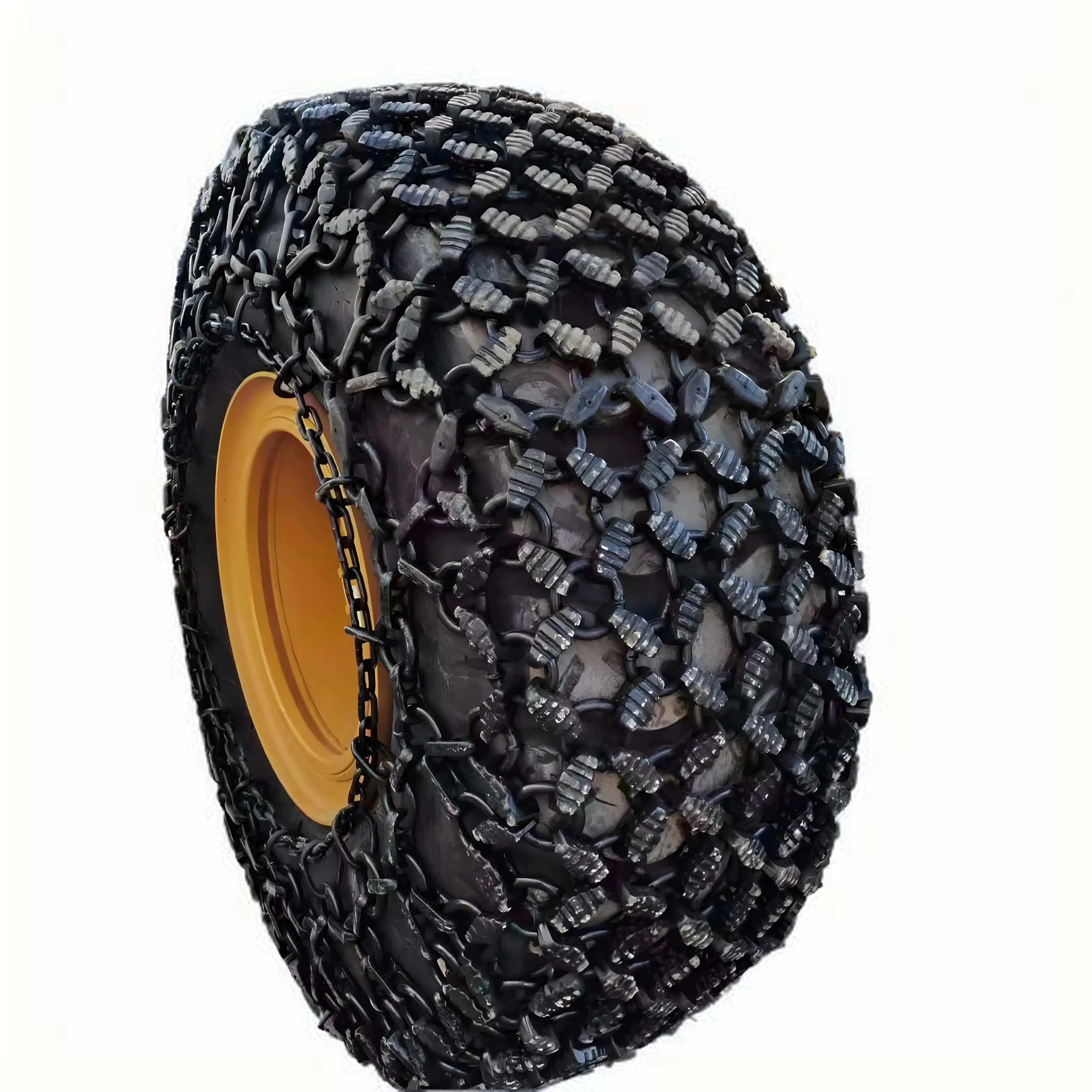 60 Forklift tire chain 26.5-25 Loader tire protection chain Skid chain