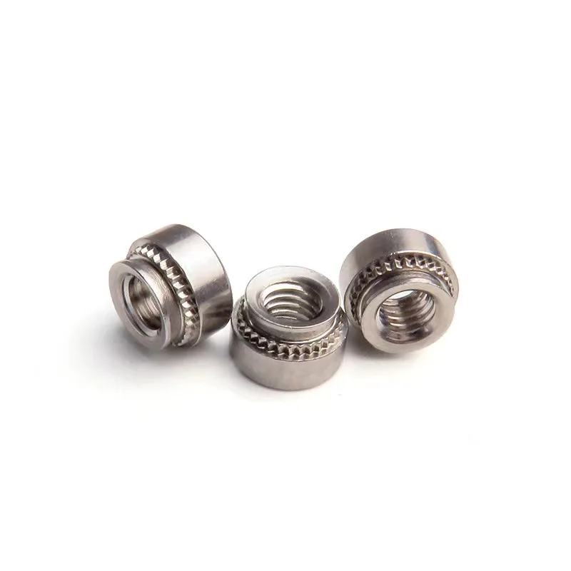 Stainless Steel 304 Round Body Cls M2 M3 M4 M5 M6 M8 M10 Self Clinching Nuts For Sheet Matel