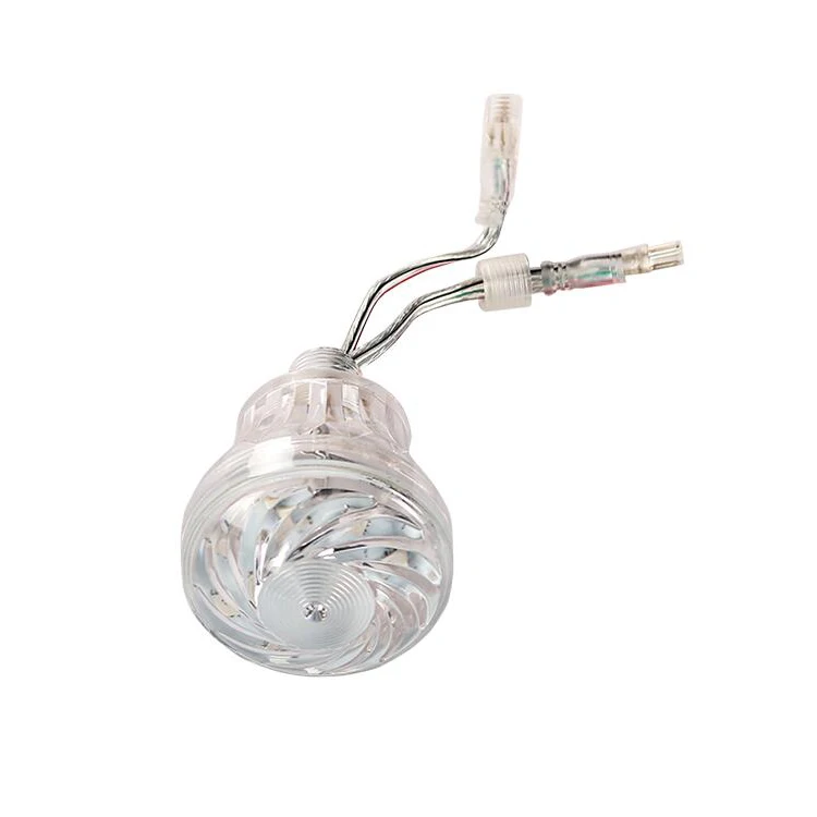 24v 60mm 18 points rgb led pixel UCS2903 amusement park cabochon ride light